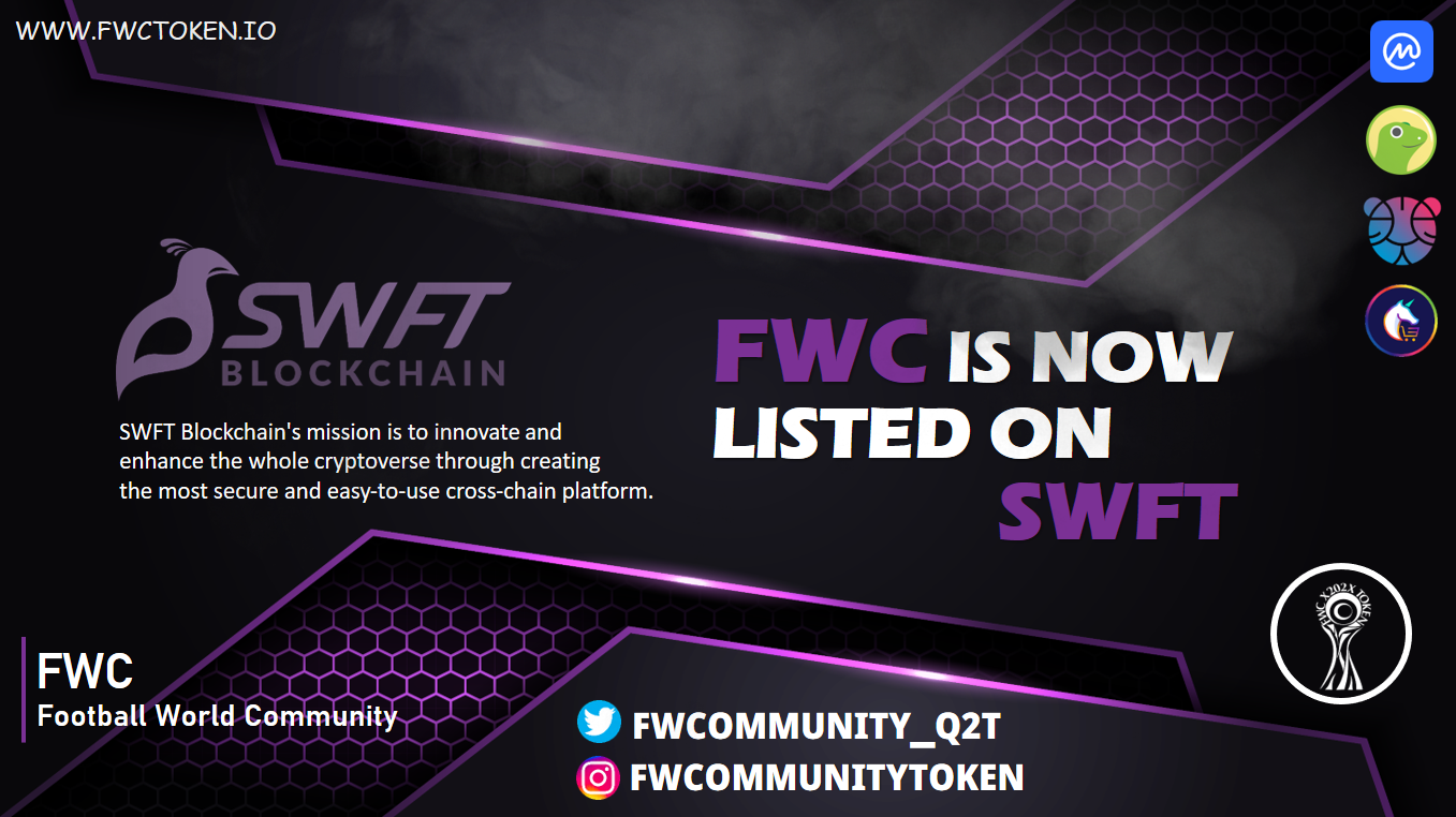 FWC Is Now Listed On SWFT